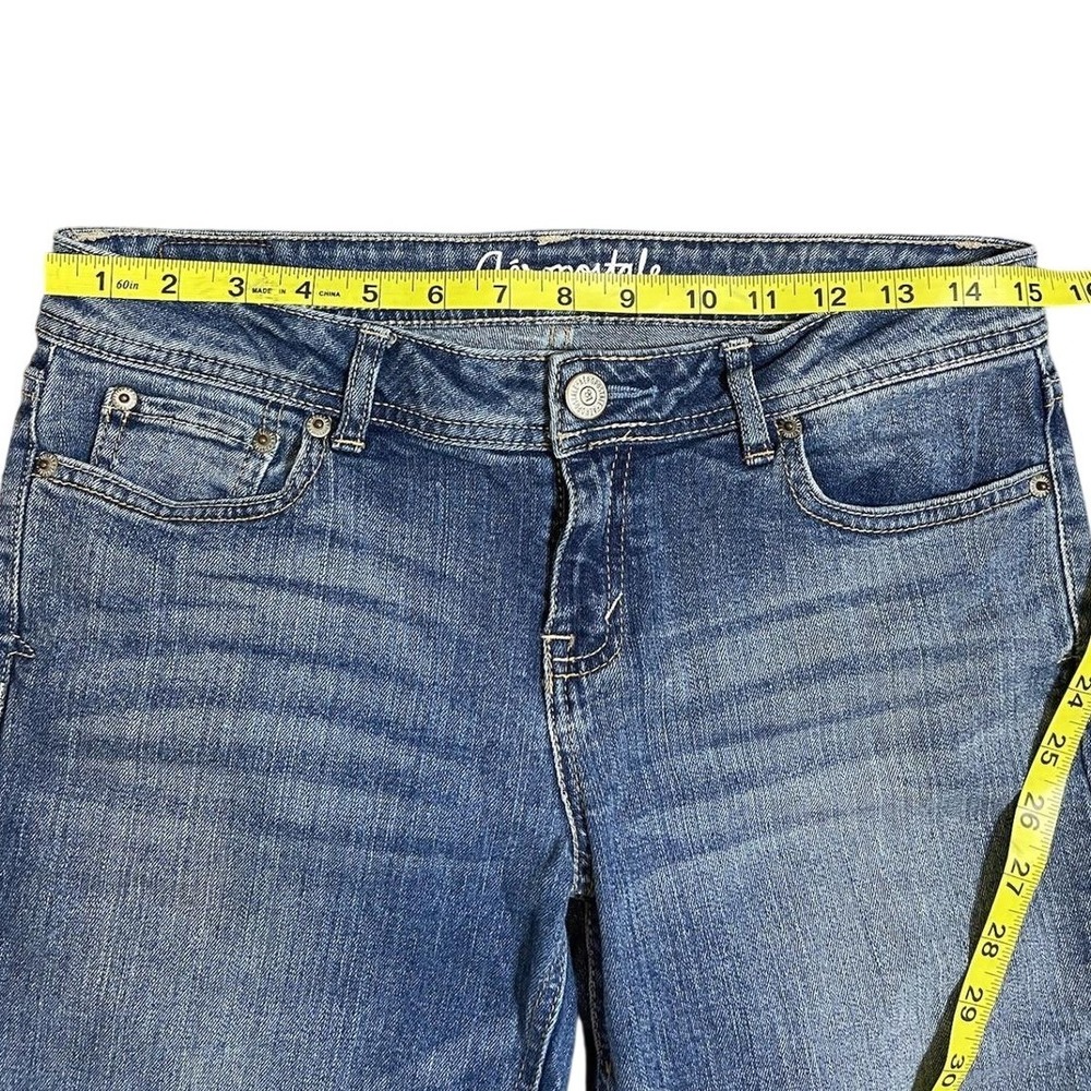 Aeropostale Chelsea Bootcut Jeans Size 8 Reg Medium Wash Y2K 2000s Stretch‎ - Picture 7 of 13